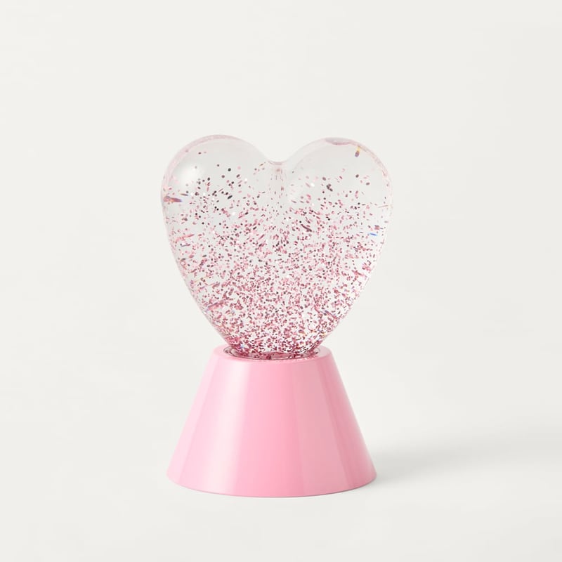Glitter Love Heart Night Light