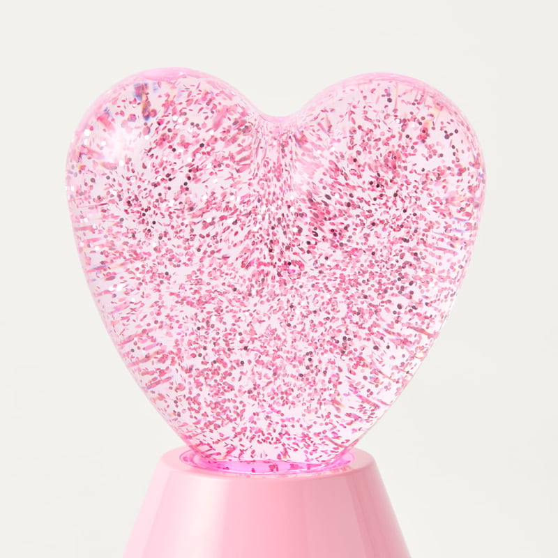 Glitter Love Heart Night Light