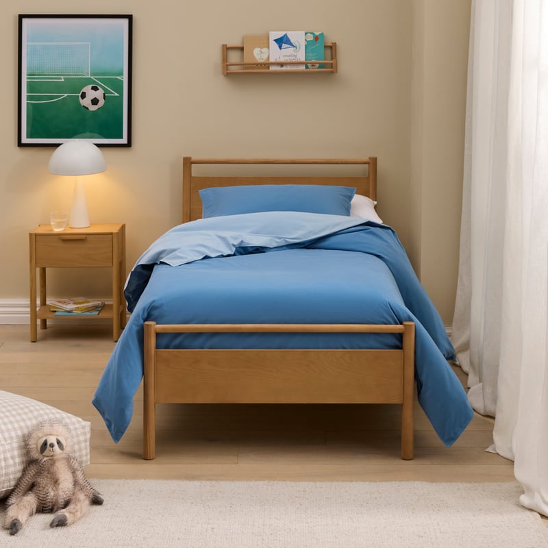 Noah Natural Timber Full Bed