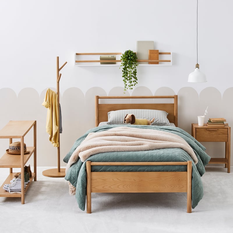 Noah Natural Timber Full Bed