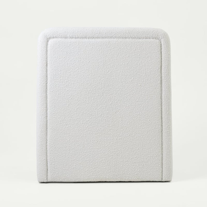 Flynn White Boucle Bedhead