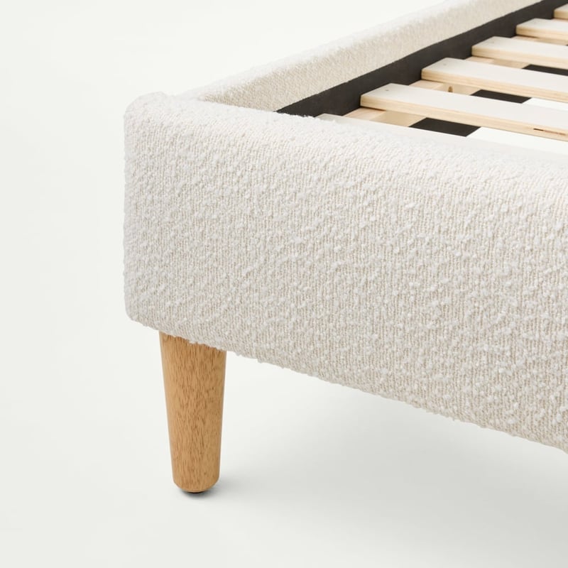 Riley Natural Boucle Full Bed