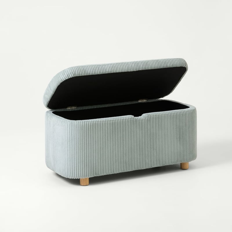 Kai Cord Sage Blanket Box