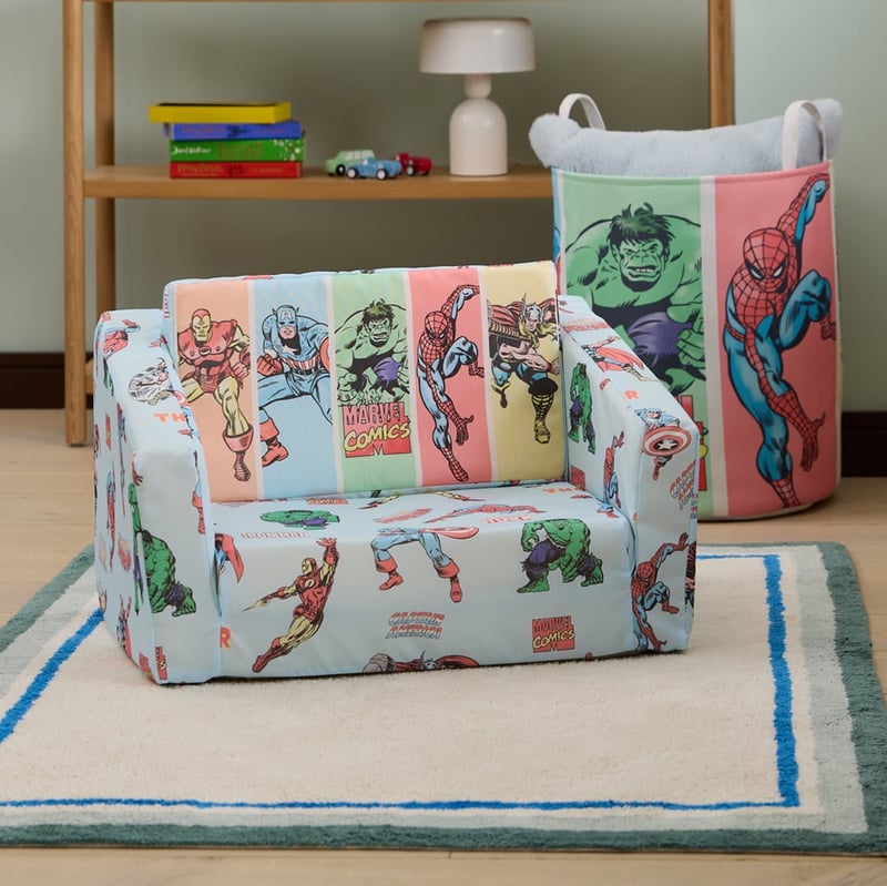 Marvel Comics Character Multi Flip out Sofa 
