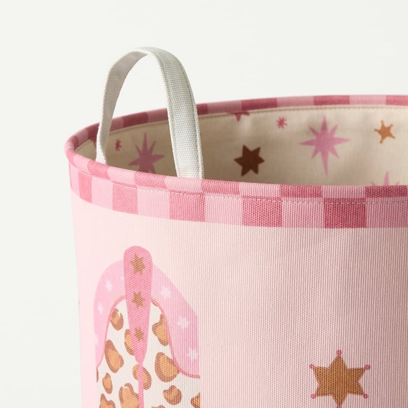 Western Wanderer Printed Storage Basket