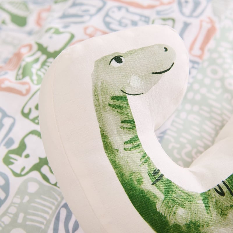Bedrock Green Dreams Dinosaur Cushion