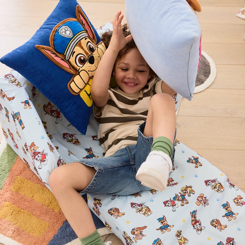Paramount Paw Patrol Blue Chase Cushion