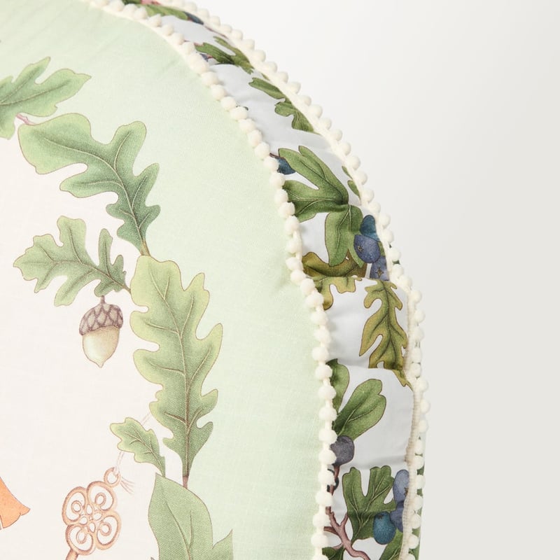 Fleur Harris Faraway Tree Natural Toadstool Cushion