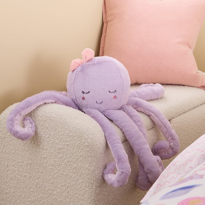 Keepsake Lilac Isla Octopus Toy 