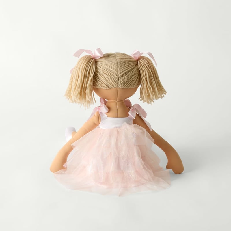 Belle Bow Pink Snuggle Friend