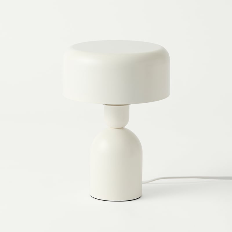 Soho White Soft Touch Lamp