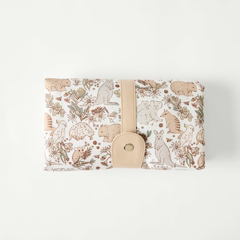 Australian Animals Travel Change Mat