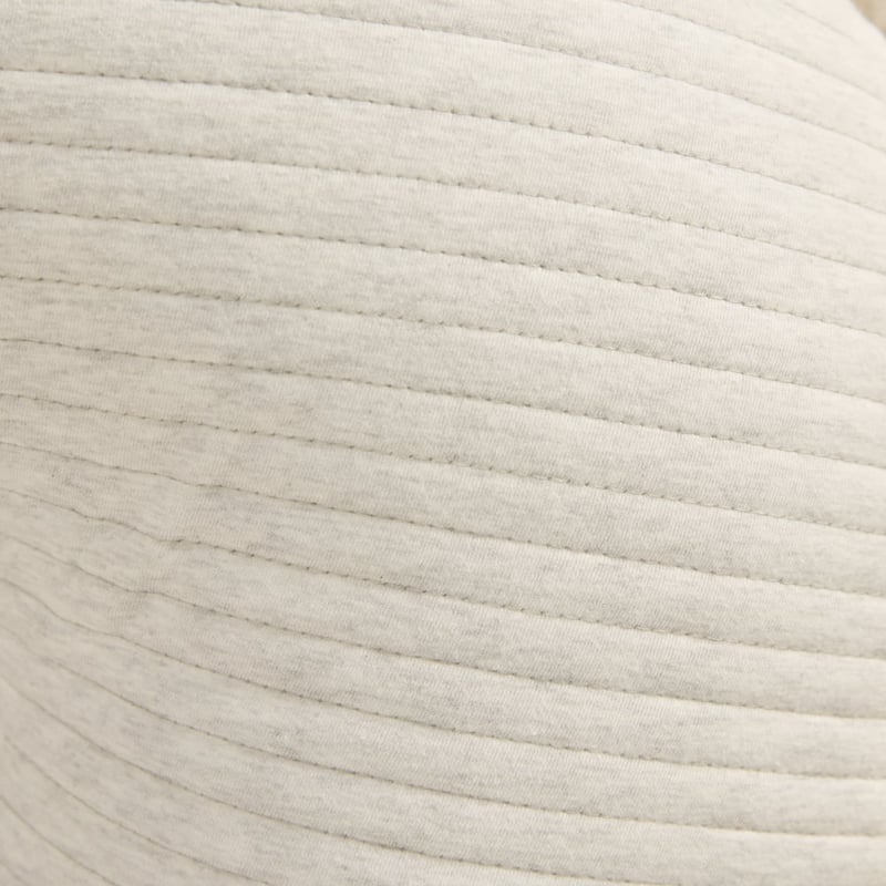 Organic Cotton Jersey Grey Marle Nursing Pillow