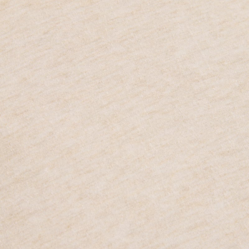 Jersey Natural Marle Stripe Fitted Sheet Pack of 2