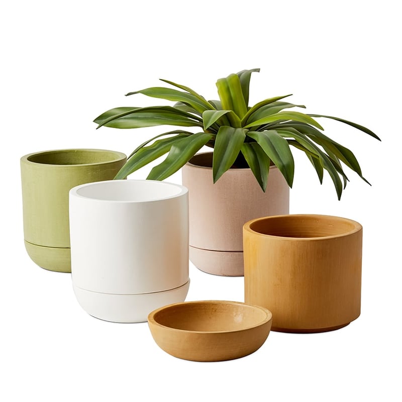 Linley White Large Pot