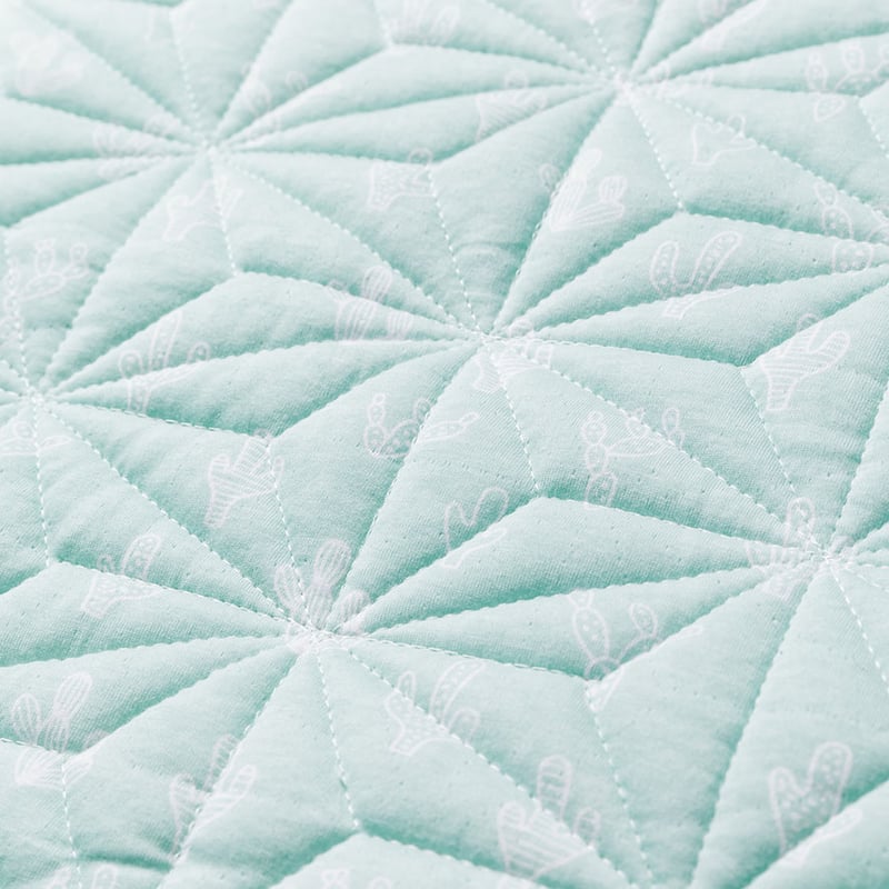 Circle Baby Blanket Mint