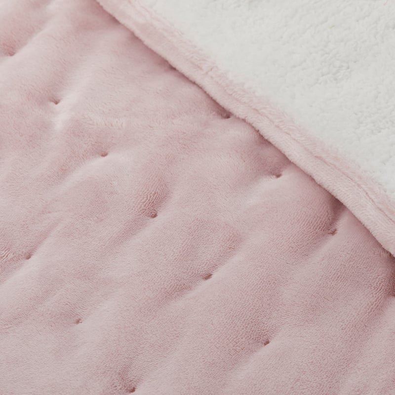 Embroidered Spot Rose Baby Blanket