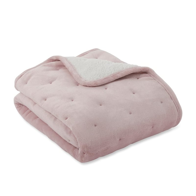 Embroidered Spot Rose Baby Blanket