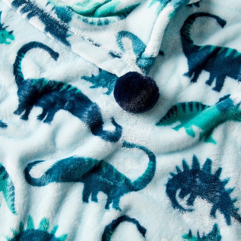 Kids Ultrasoft Dinosaur Blanket