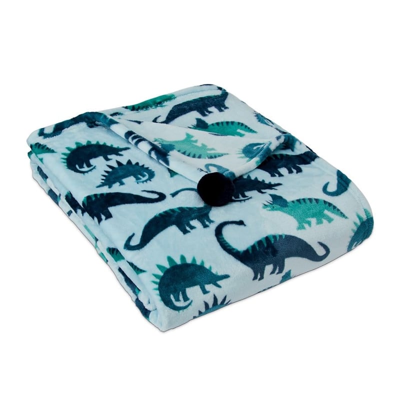 Kids Ultrasoft Dinosaur Blanket