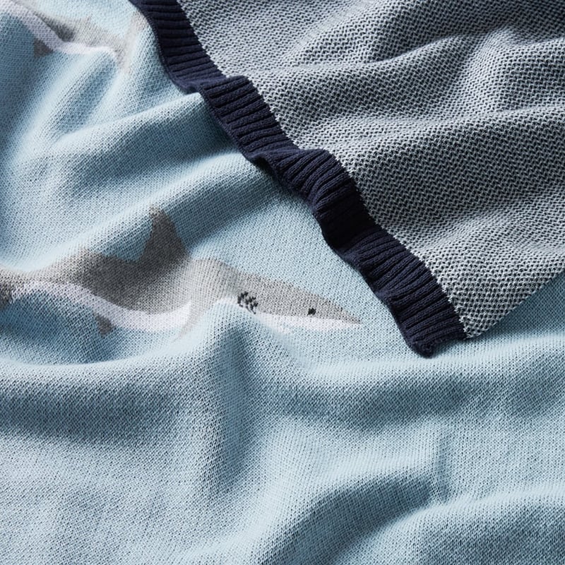 Shark Blanket Blue