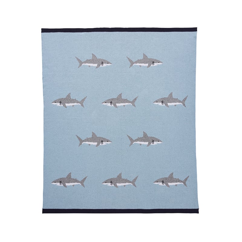 Shark Blanket Blue