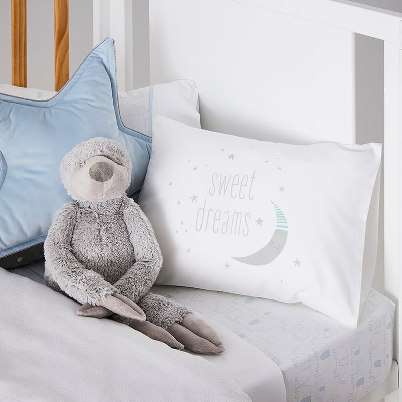 Cot Text Pillowcase Sweet Dreams