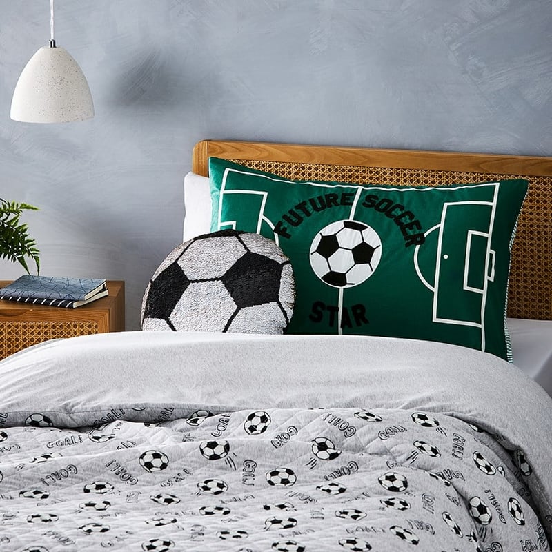 Soccer Star Decorative Pillowcase