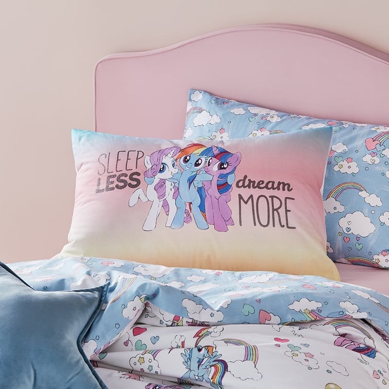 MY LITTLE PONY Rainbow Sleep Less, Dream More Pillowcase