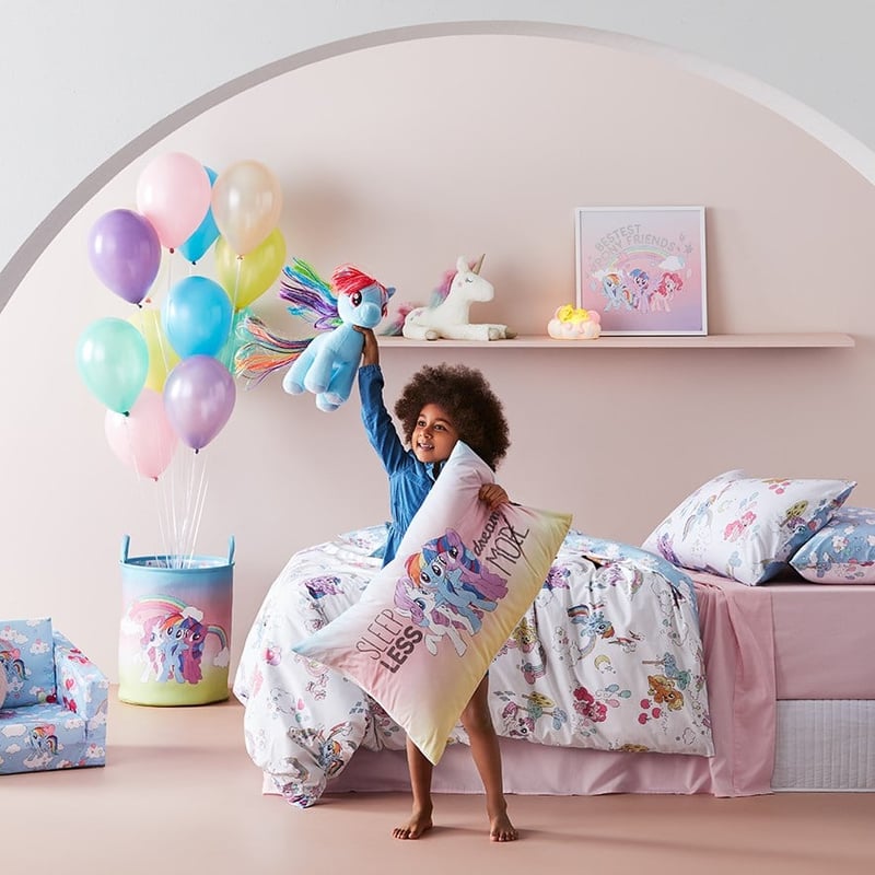 MY LITTLE PONY Rainbow Sleep Less, Dream More Pillowcase