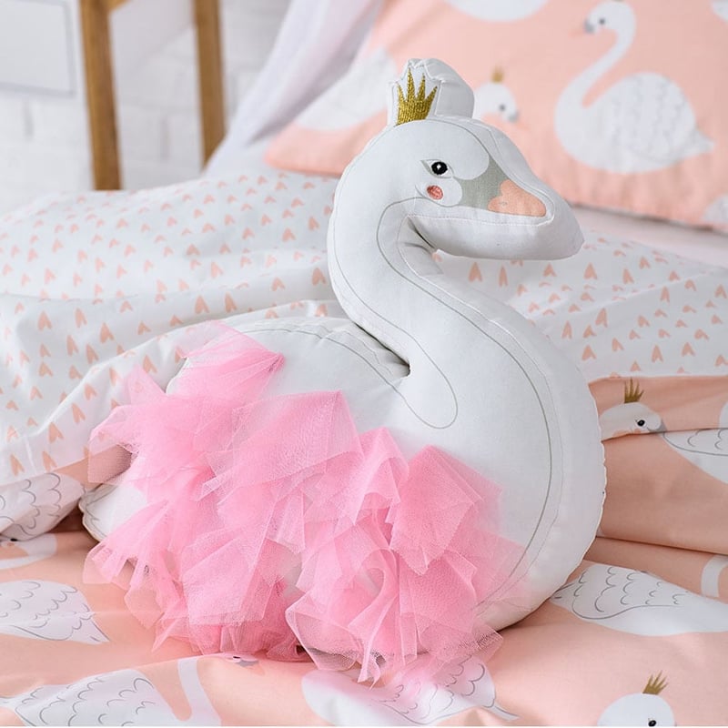 Swan Princess Quilt Cover Set