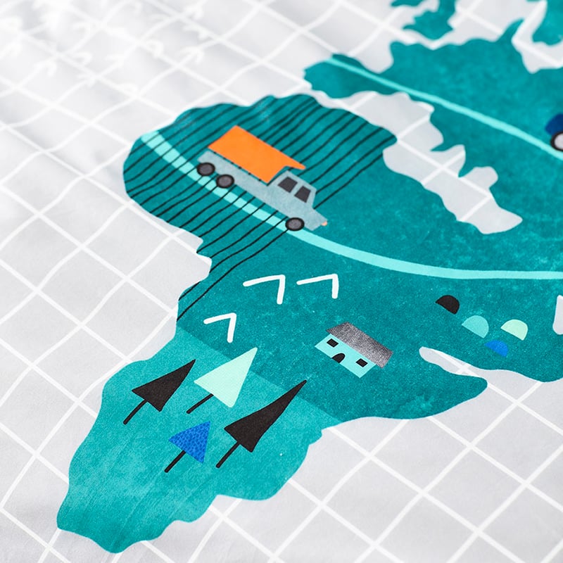 Adventure World Quilt Cover Set