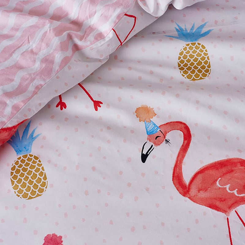 Flamingo Fiesta Quilt Cover Set