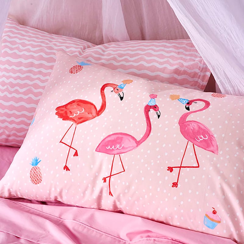 Flamingo Fiesta Quilt Cover Set