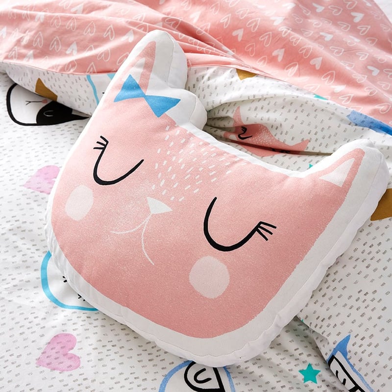 Kitty Dreams Quilt Cover Set