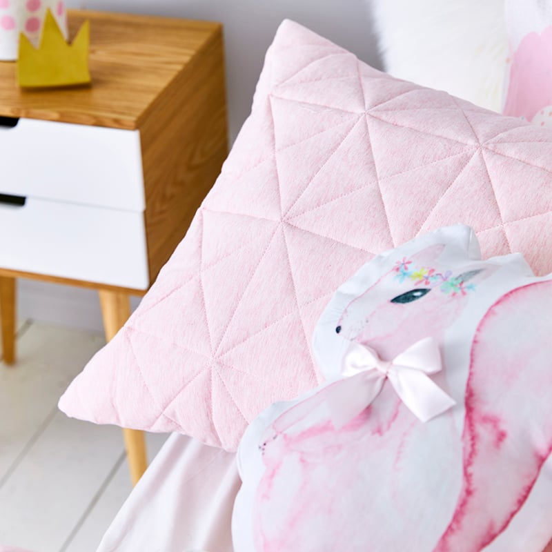 Harvie Jersey Pink Quilt Cover Set