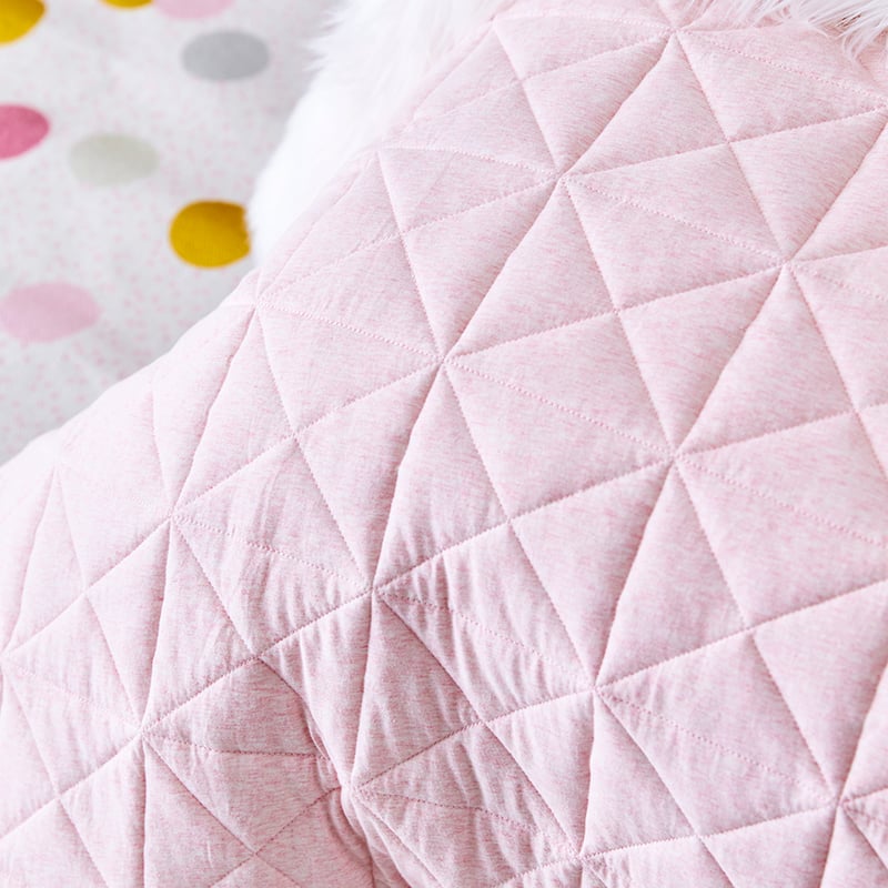Harvie Jersey Pink Quilt Cover Set