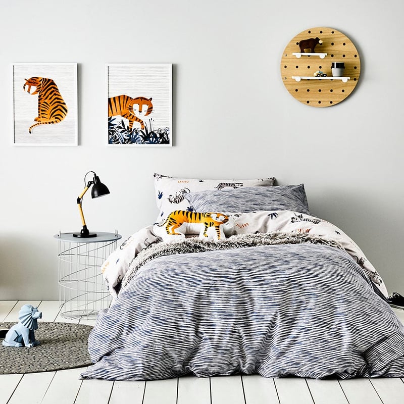 Tip Toe Tiger Quilt Cover Set