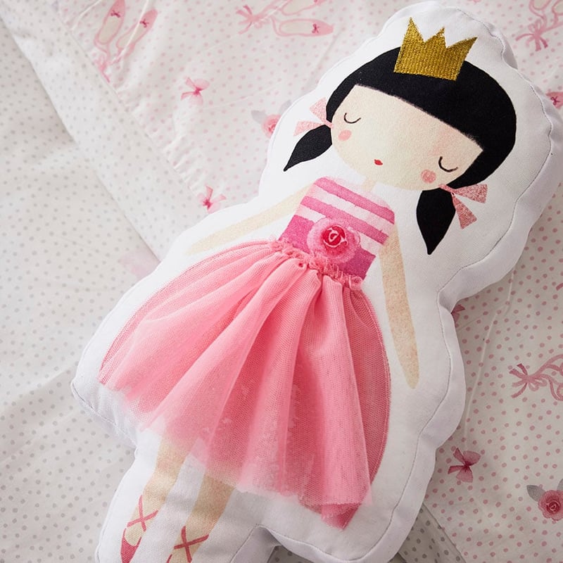 Ballet Girls Pink Quilt Cover Set