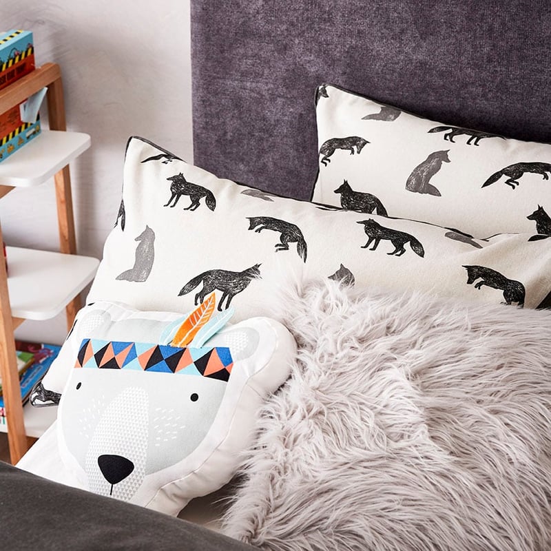 Fox Flanelette Quilt Cover Set