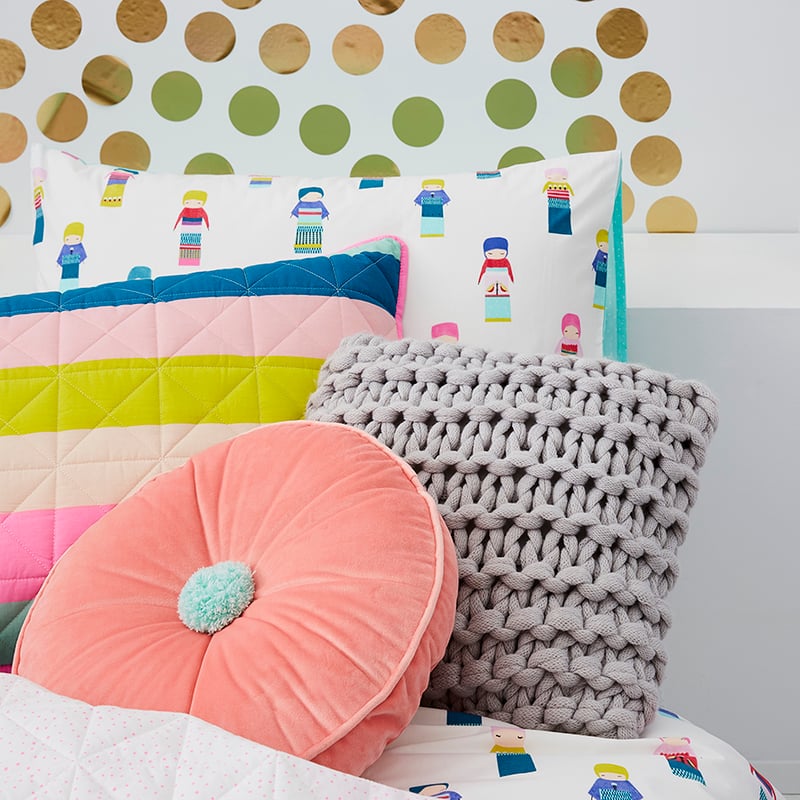 Rainbow Coverlet Set Multi 