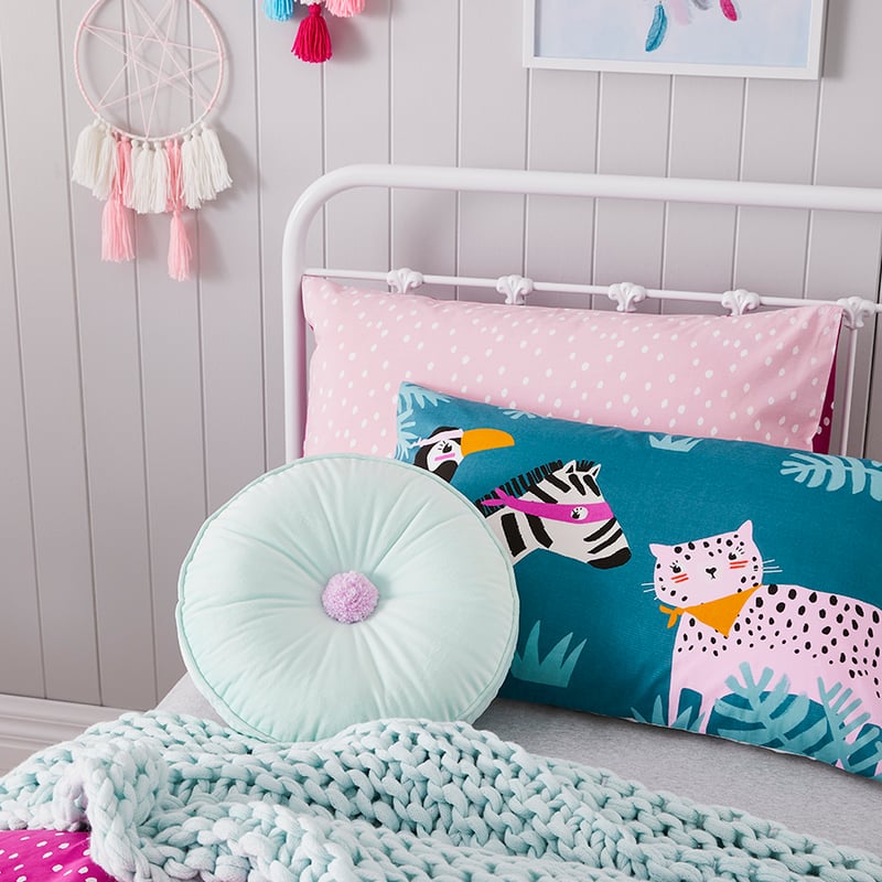 Darcy Spot Pink Quilt Cover Set