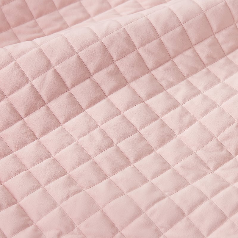 Lucy Velvet Pink Quilt Cover Set