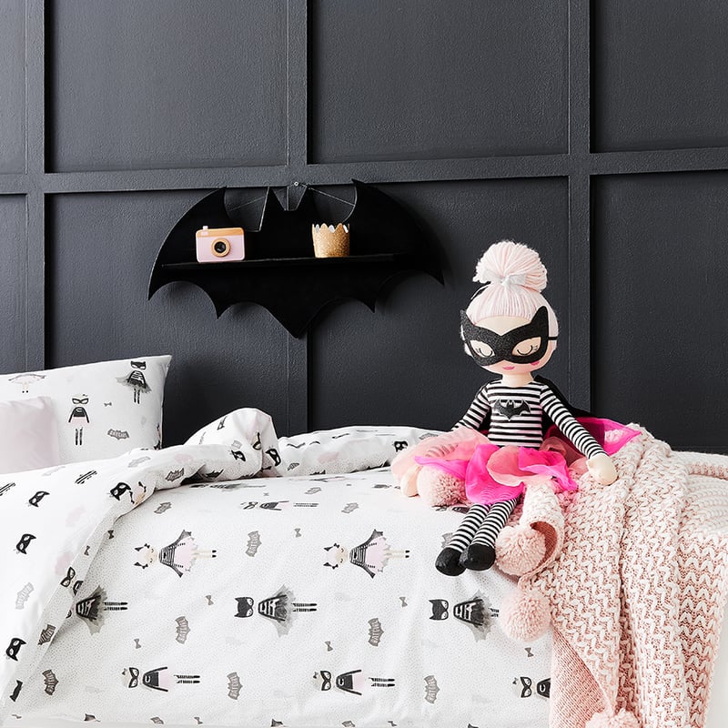 Batgirl Pink Quilt Cover Set