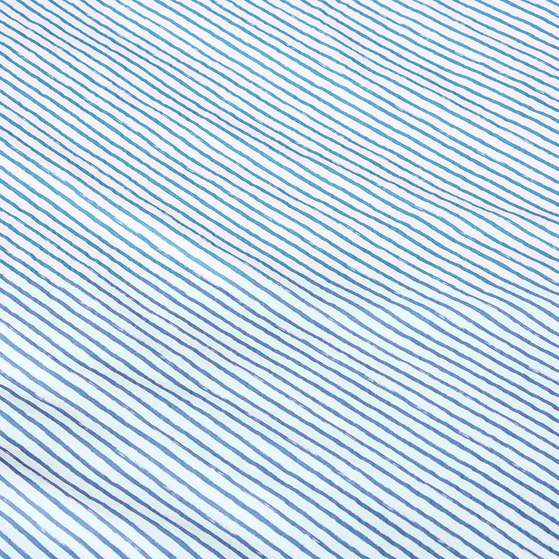 Stonewash Blue Jungle Quilt Cover Set