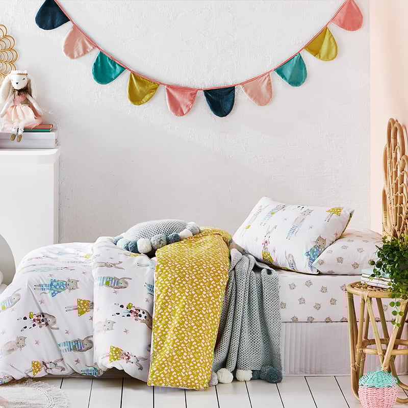 Bunny and Friends Quilt Cover Set