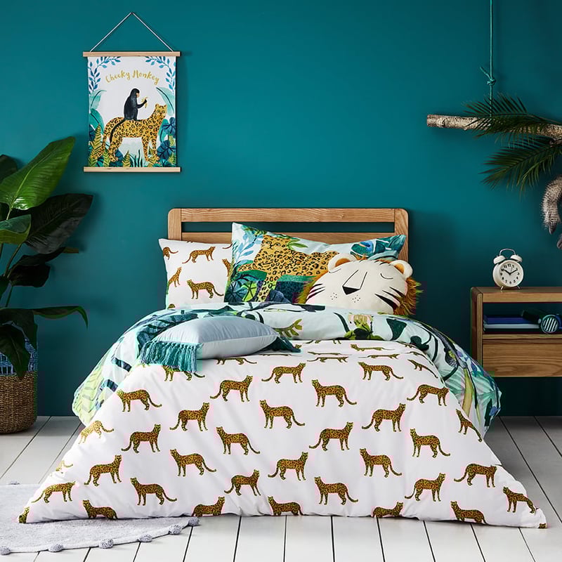 Monkey Jungle Story Quilt Cover Set