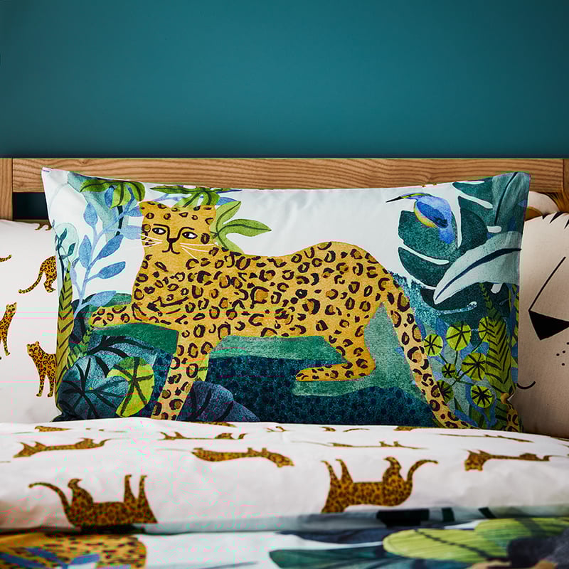 Monkey Jungle Story Quilt Cover Set