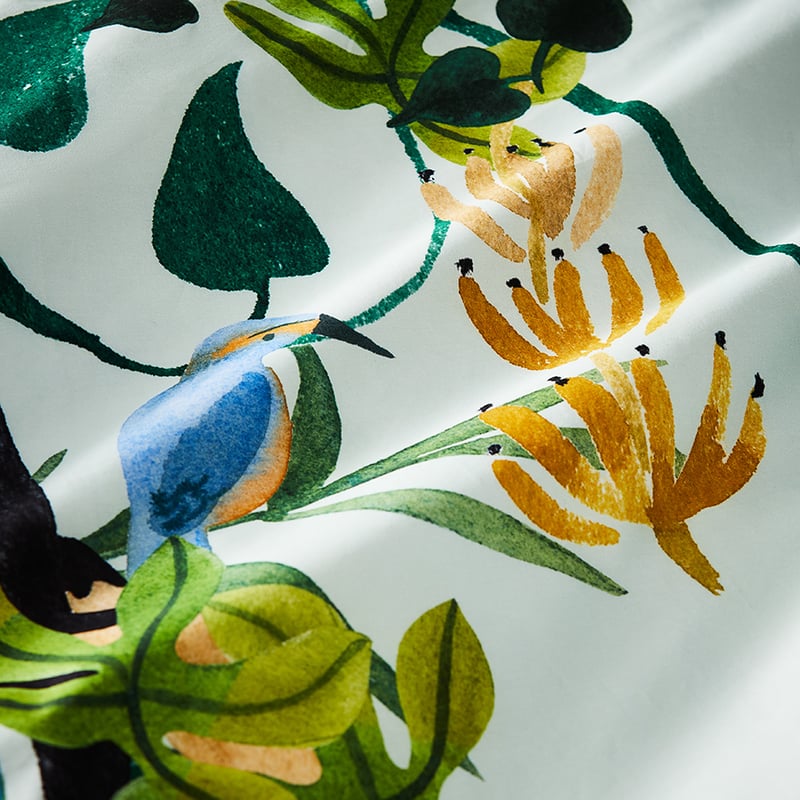 Monkey Jungle Story Quilt Cover Set