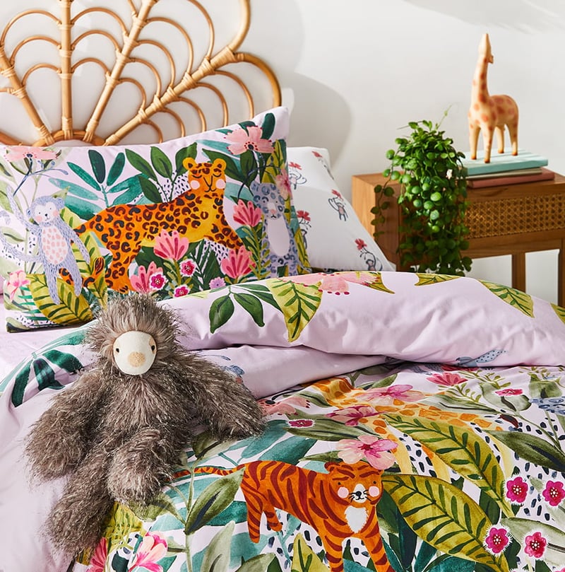 Jungle Wonderland Quilt Cover Set